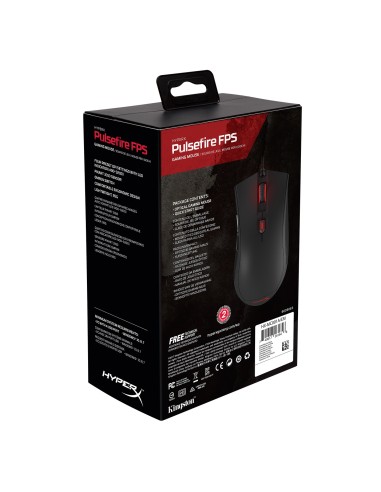 HyperX Pulsefire FPS mouse Gaming Mano destra USB tipo A Ottico 3200 DPI