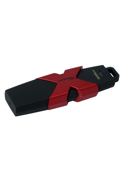 HyperX HXS3 128GB unità flash USB USB tipo A 3.2 Gen 1 (3.1 Gen 1) Nero, Rosso