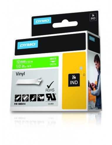 Dymo NASTRO 12MMX 5 5M VINILE BI VE D1 RHINOPRO 1805414 0071701059703 MATERIALE DI CONSUMO