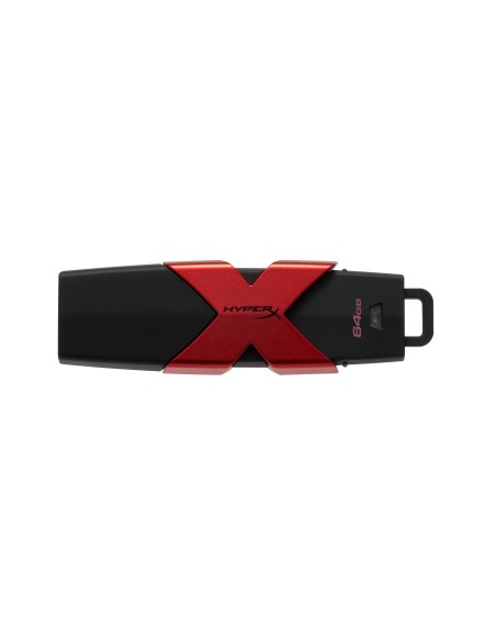 HyperX 64GB unità flash USB USB tipo A 3.2 Gen 1 (3.1 Gen 1) Nero, Rosso