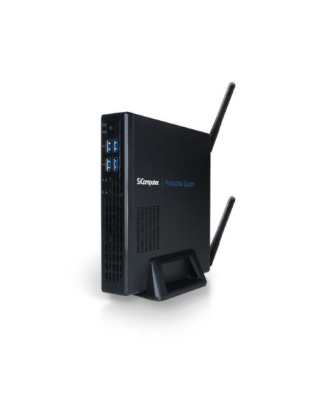Nilox I7NXPQ240SER801 PC stazione di lavoro Intel® Core™ i7 i7-6700T 8 GB DDR3L-SDRAM 240 GB SSD Mini PC Nero