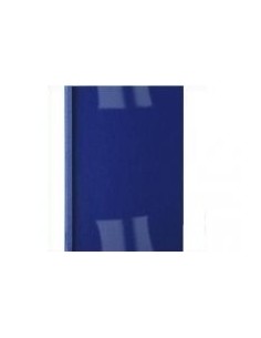 GBC Copertine rilegatura termica LeatherGrain 4mm blu royal(100)