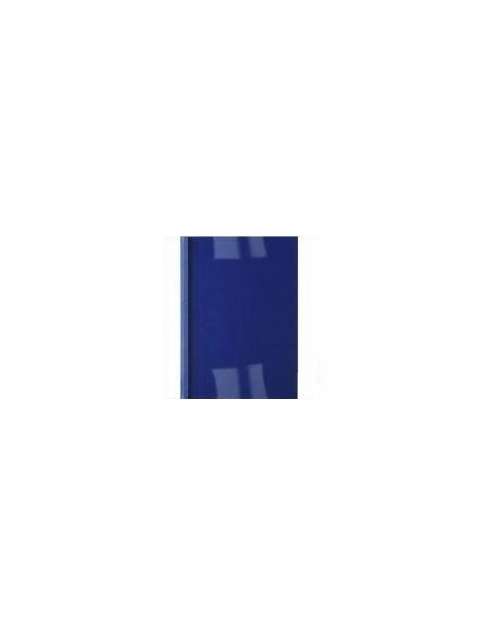 GBC Copertine rilegatura termica LeatherGrain 4mm blu royal(100)