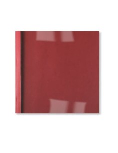 GBC Copertine rilegatura termica LeatherGrain 4 mm rosse (100) 2