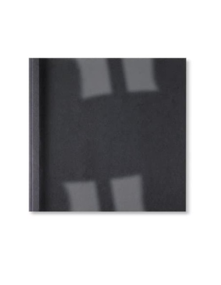 GBC Copertine rilegatura termica LeatherGrain 4 mm nere (100)