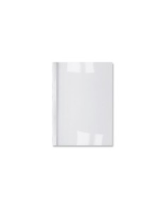 GBC Copertine rilegatura termica LeatherGrain 4 mm bianche (100)