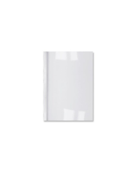 GBC Copertine rilegatura termica LeatherGrain 4 mm bianche (100)