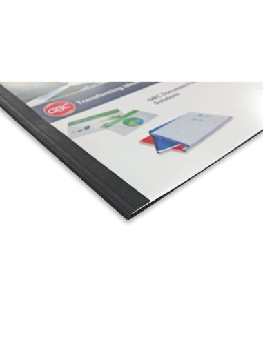 GBC Copertine rilegatura termica LeatherGrain 6 mm bianche (100)