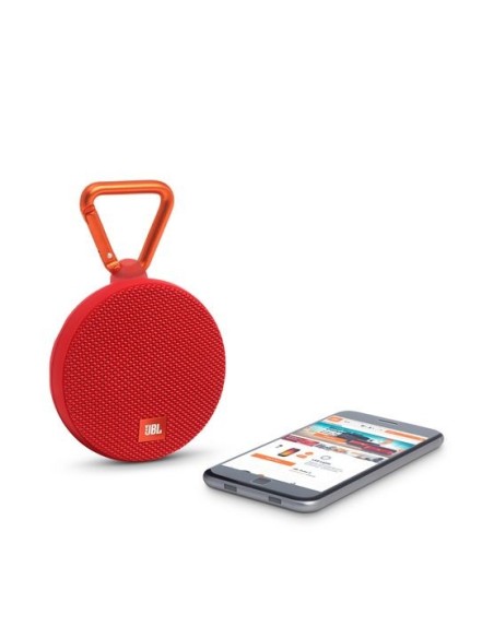 JBL Clip 2 Altoparlante portatile mono Arancione, Rosso 3 W