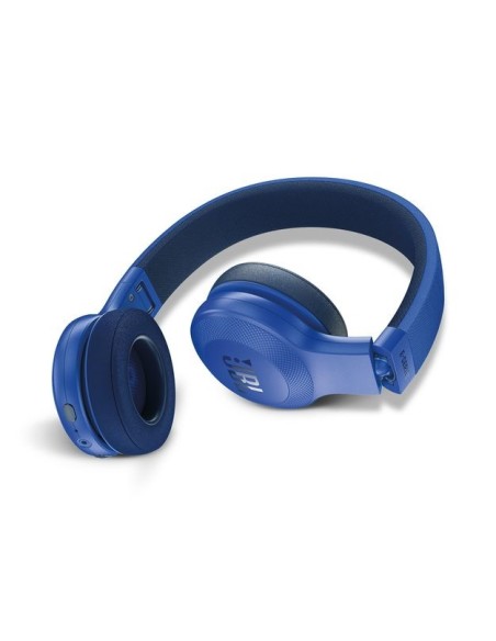 JBL E45BT Auricolare Con cavo e senza cavo A Padiglione Musica e Chiamate Bluetooth Blu