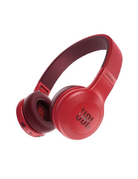 JBL E45BT Auricolare Con cavo e senza cavo A Padiglione Musica e Chiamate Bluetooth Rosso