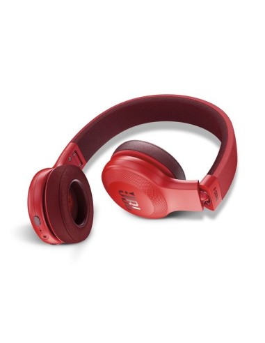 JBL E45BT Auricolare Con cavo e senza cavo A Padiglione Musica e Chiamate Bluetooth Rosso