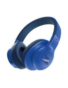 JBL E55BT Auricolare Con cavo e senza cavo A Padiglione Musica e Chiamate Bluetooth Blu