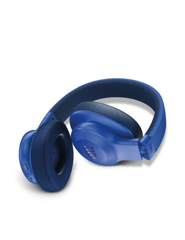 JBL E55BT Auricolare Con cavo e senza cavo A Padiglione Musica e Chiamate Bluetooth Blu