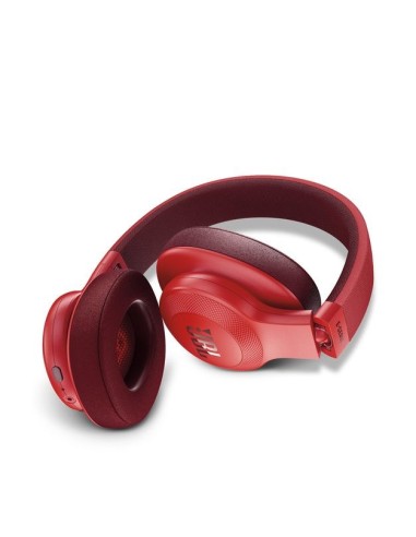 JBL E55BT Auricolare Con cavo e senza cavo A Padiglione Musica e Chiamate Bluetooth Rosso