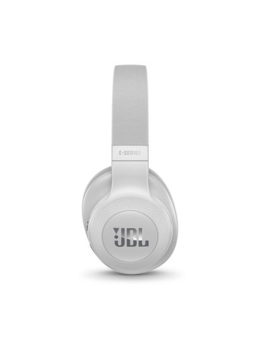 JBL E55BT Auricolare Con cavo e senza cavo A Padiglione Musica e Chiamate Bluetooth Bianco