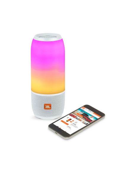JBL Pulse 3 Altoparlante portatile mono Bianco 20 W