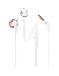 JBL T205 Auricolare Cablato In-ear Musica e Chiamate Rose Gold