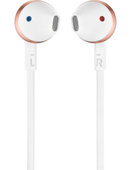 JBL T205 Auricolare Cablato In-ear Musica e Chiamate Rose Gold