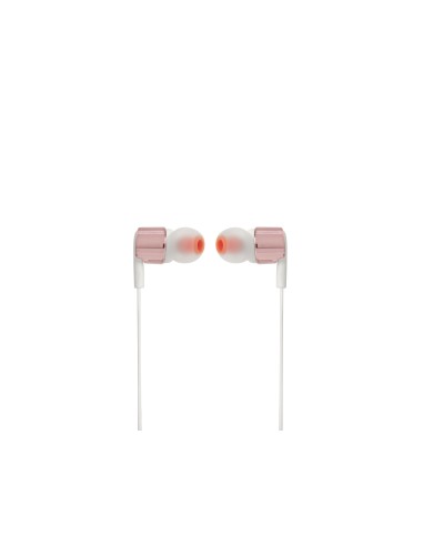JBL Tune 210 Auricolare Cablato In-ear MUSICA Oro rosa