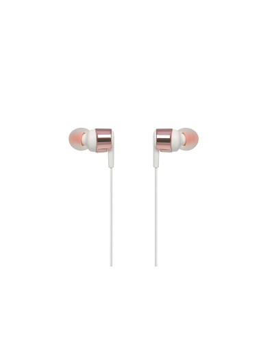 JBL Tune 210 Auricolare Cablato In-ear MUSICA Oro rosa