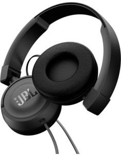 JBL T450 Auricolare Cablato A Padiglione Musica e Chiamate Nero