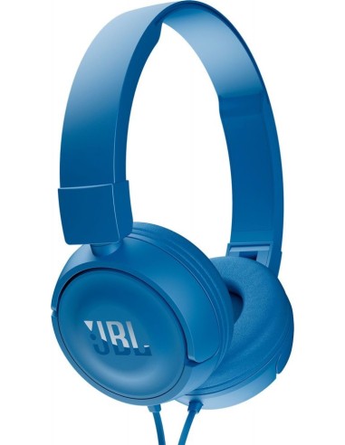 JBL T450 Auricolare Cablato A Padiglione Musica e Chiamate Blu