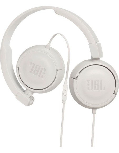 JBL T450 Auricolare Cablato A Padiglione Musica e Chiamate Bianco
