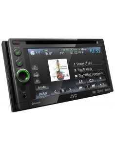 JVC KW-AV61BTE Ricevitore multimediale per auto Nero Bluetooth