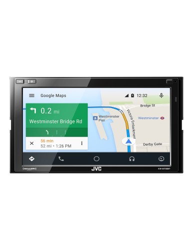 JVC KW-M730BT Ricevitore multimediale per auto Nero 200 W Bluetooth