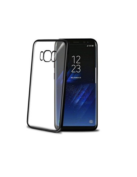 Celly LASER691BK custodia per cellulare Cover Nero, Trasparente
