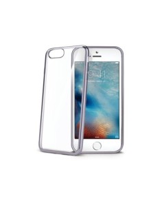 Celly LASER800DS custodia per cellulare 11,9 cm (4.7") Cover Argento, Trasparente