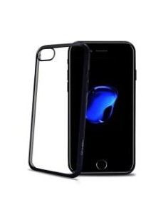 Celly LASER801BE custodia per cellulare 14 cm (5.5") Cover Nero, Trasparente