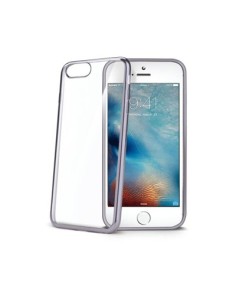 Celly LASER801DS custodia per cellulare 14 cm (5.5") Cover Argento, Trasparente