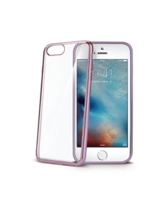 Celly LASER801RG custodia per cellulare 14 cm (5.5") Cover Oro rosa, Trasparente