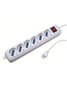 Nilox LF38.1030416E prolunghe e multiple 1,5 m 6 presa(e) AC Bianco