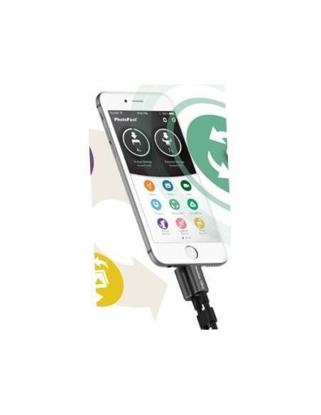 Nilox MCG3U3BK128GB unità flash USB 128 GB USB Type-A   Lightning 3.2 Gen 1 (3.1 Gen 1) Nero