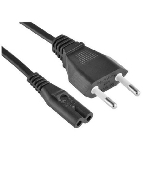 Nilox 1.8m CEI 23-16 VII - IEC C7 M F Nero 1,8 m Spina di alimentazione di tipo L Accoppiatore C7
