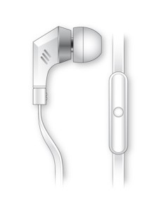 Celly MONO35W cuffia e auricolare Cablato In-ear Musica e Chiamate Bianco