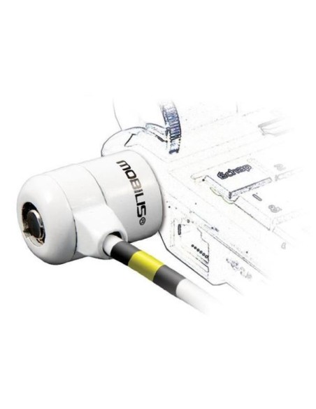 Nilox MS001111 cavo di sicurezza Bianco 1,8 m