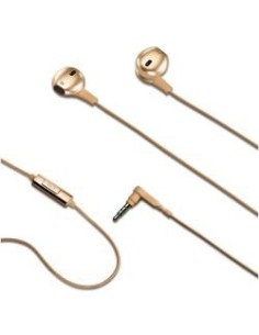 Celly NJOY35GD cuffia e auricolare Cablato In-ear Musica e Chiamate Oro