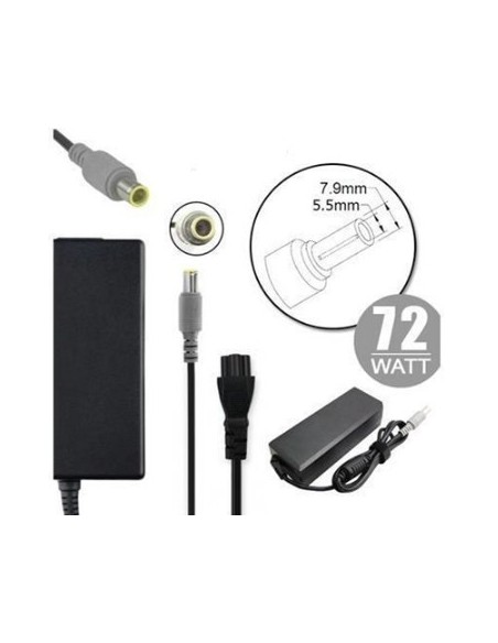 Nilox NLX72W-IM06 adattatore e invertitore Interno 72 W Nero
