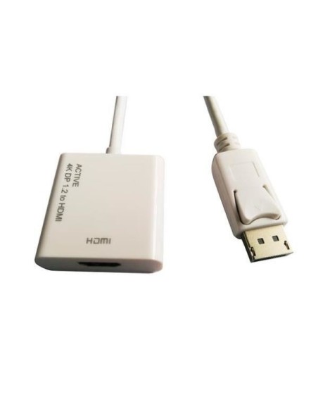 Nilox DisplayPort - HDMI M F HDMI tipo A (Standard) Bianco