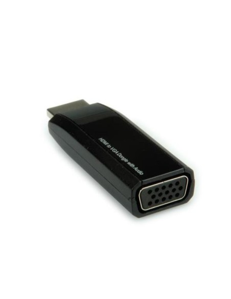 Nilox HDMI - VGA 3.5mm M F VGA + 3.5mm Nero