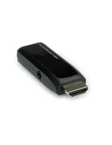 Nilox HDMI - VGA 3.5mm M F VGA + 3.5mm Nero