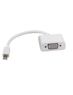 Nilox MiniDP - VGA M F 0,1 m VGA (D-Sub) Mini DisplayPort Bianco