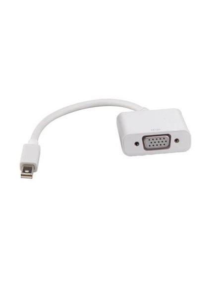 Nilox MiniDP - VGA M F 0,1 m VGA (D-Sub) Mini DisplayPort Bianco