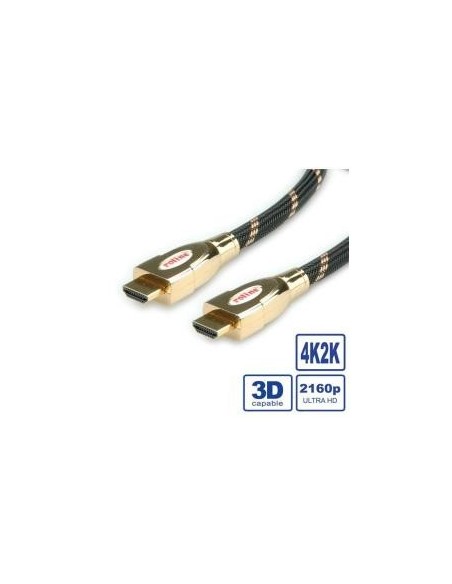 Nilox NX090201125 cavo HDMI 3 m HDMI tipo A (Standard) Nero, Oro