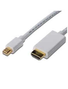 Nilox NX090206101 cavo e adattatore video 1 m Mini DisplayPort HDMI Bianco