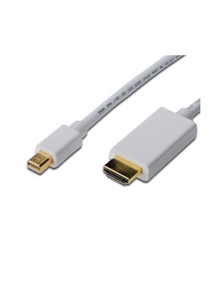Nilox NX090206101 cavo e adattatore video 1 m Mini DisplayPort HDMI Bianco
